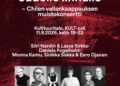 Chilen vallankaappauksen muistokonsertti Helsingissä 11.9.